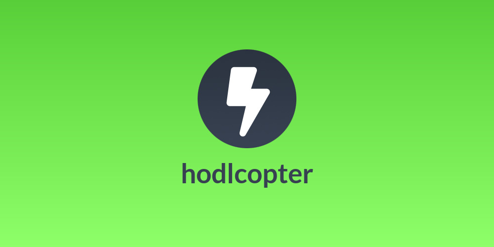 hodlcopter