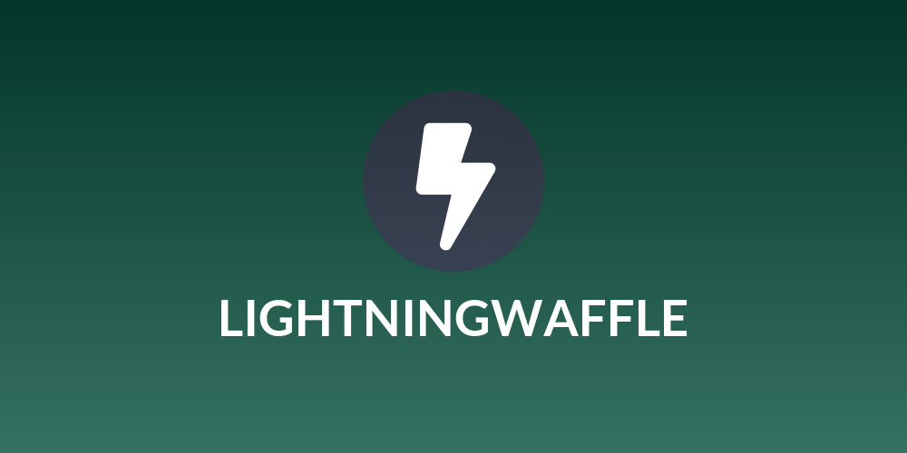 LIGHTNINGWAFFLE