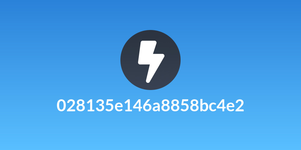 028135e146a8858bc4e2