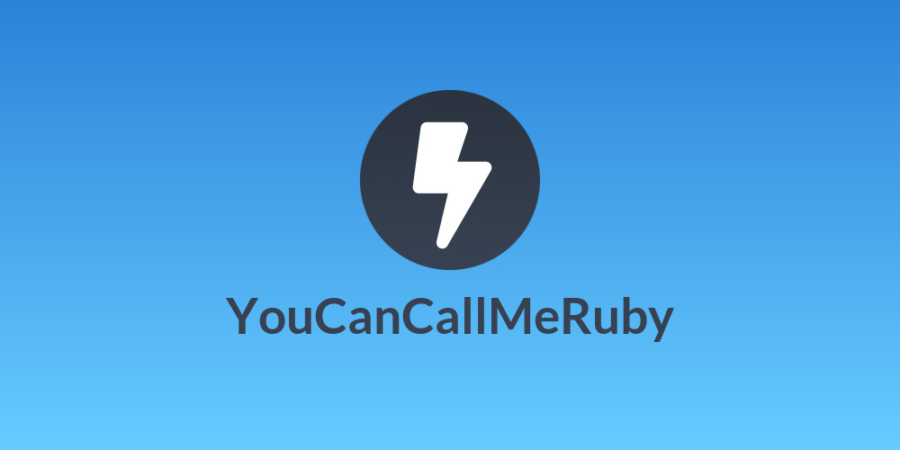 YouCanCallMeRuby