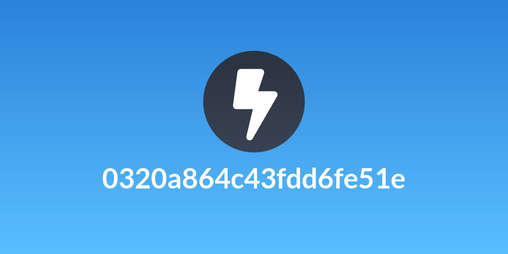 0320a864c43fdd6fe51e