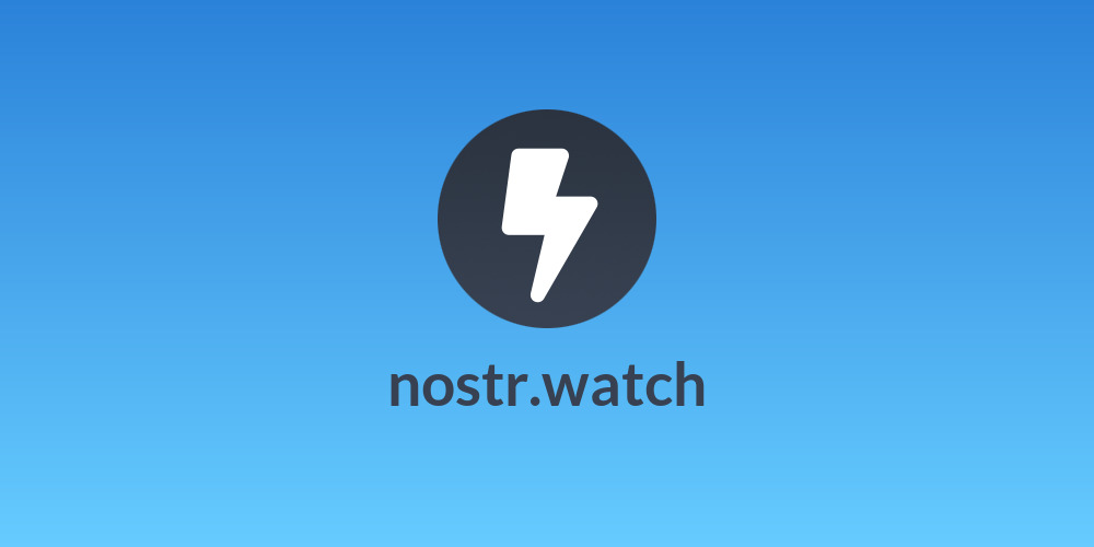 nostr.watch