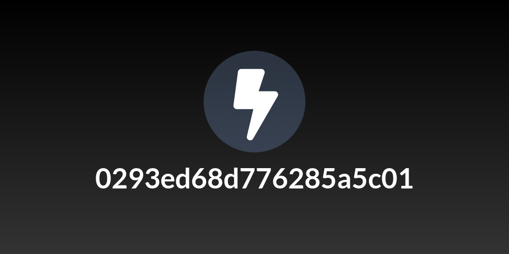 0293ed68d776285a5c01