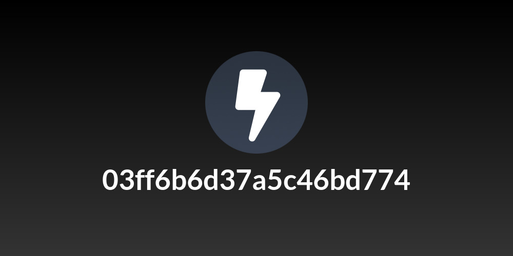 03ff6b6d37a5c46bd774