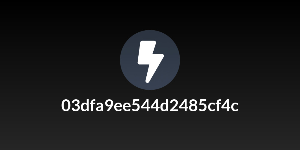 03dfa9ee544d2485cf4c