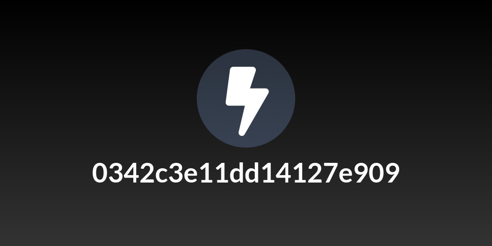 0342c3e11dd14127e909