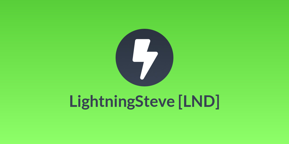 LightningSteve [LND]