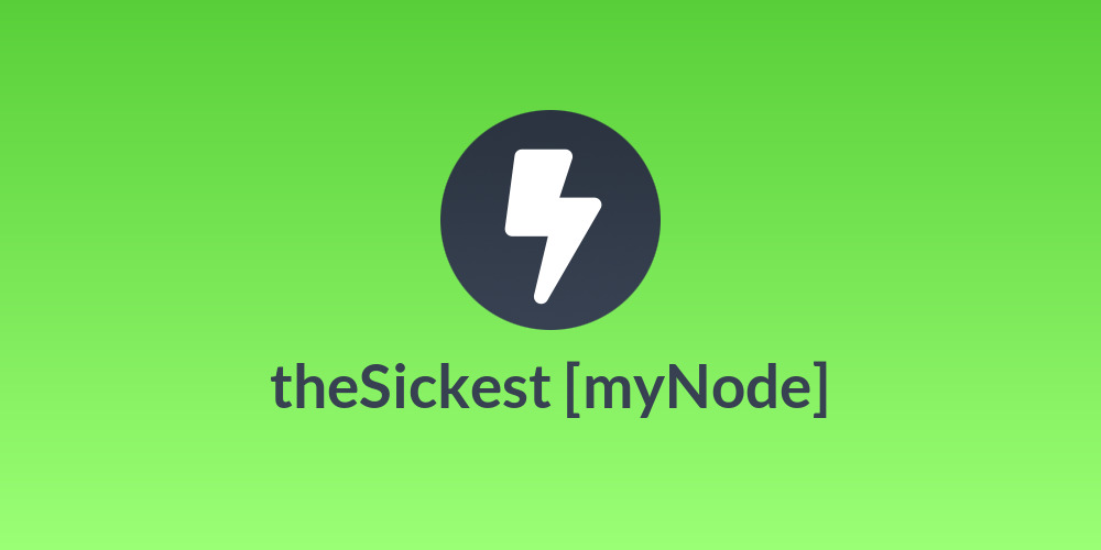 theSickest [myNode]