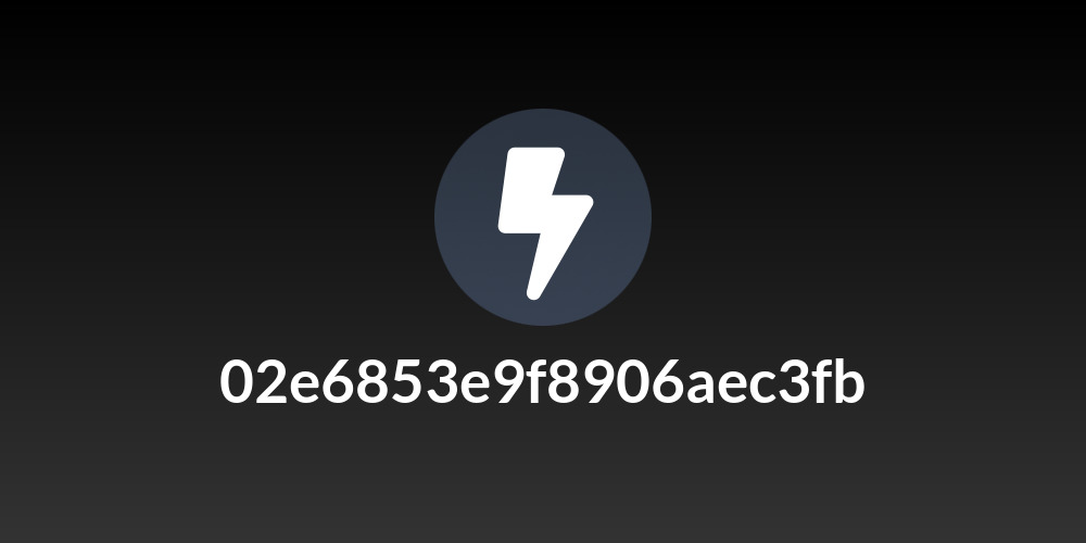 02e6853e9f8906aec3fb