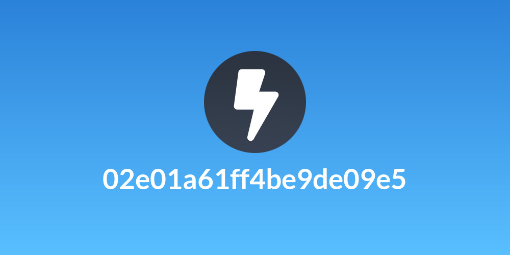 02e01a61ff4be9de09e5