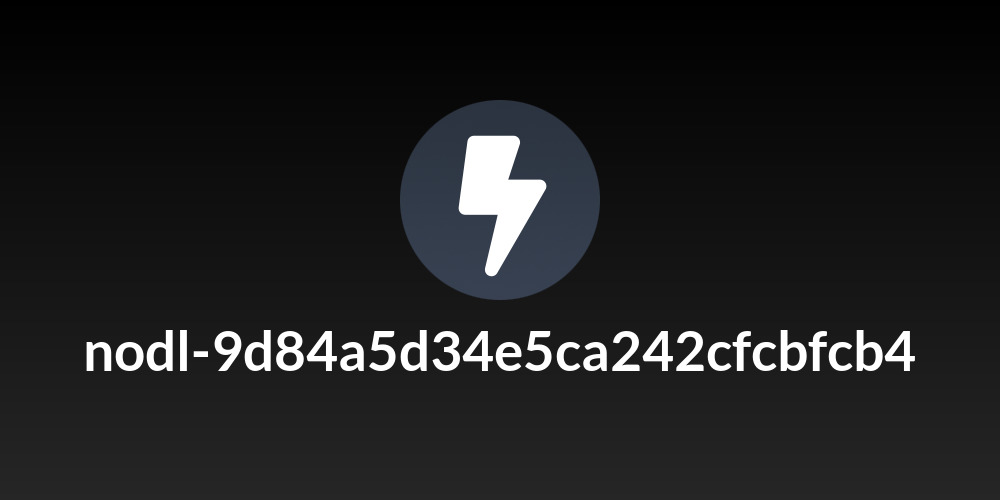 nodl-9d84a5d34e5ca242cfcbfcb4