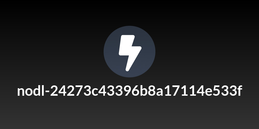 nodl-24273c43396b8a17114e533f