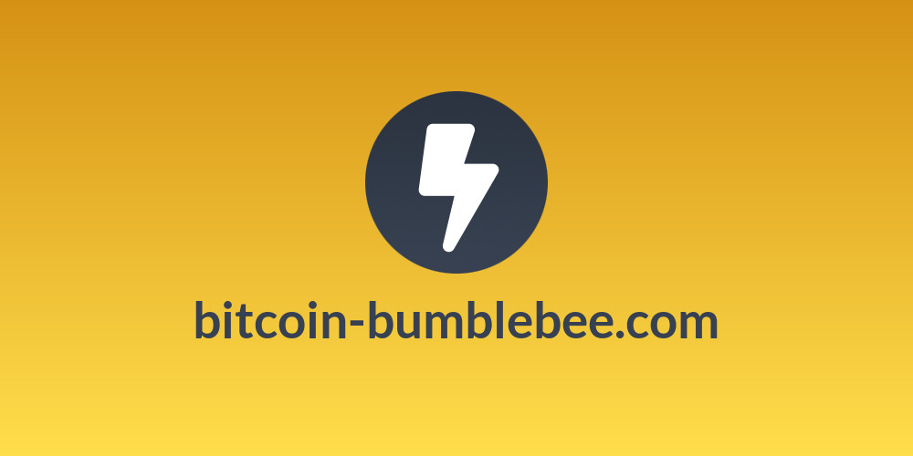 bitcoin-bumblebee.com