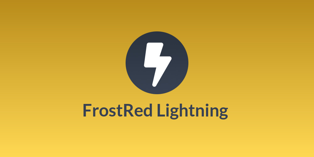 FrostRed Lightning ☇