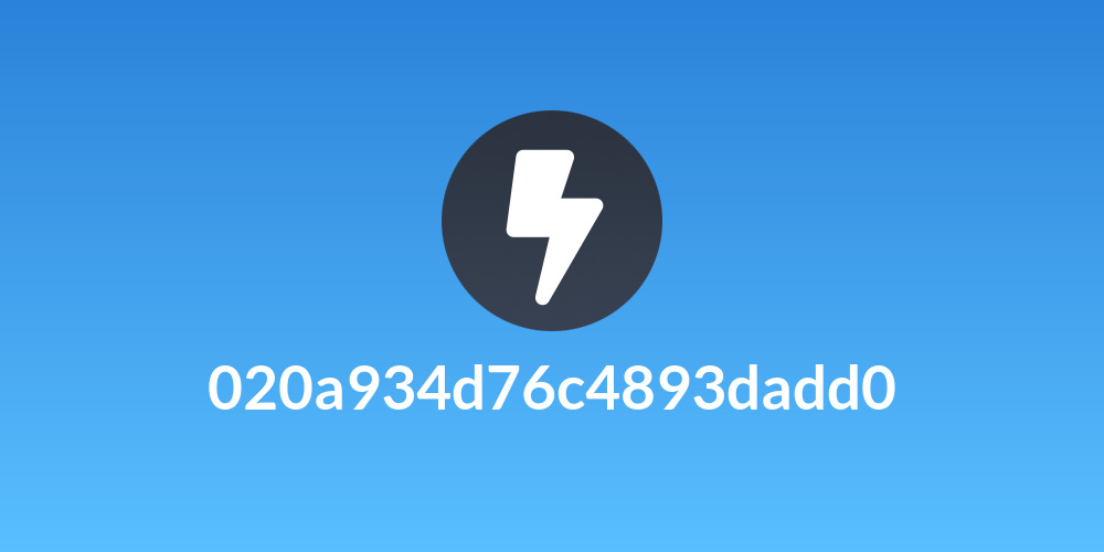 020a934d76c4893dadd0