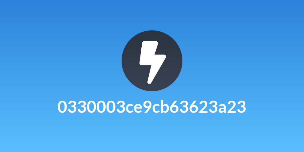 0330003ce9cb63623a23