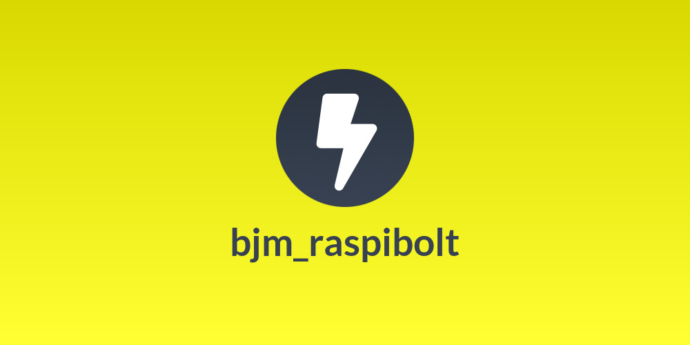 bjm_raspibolt