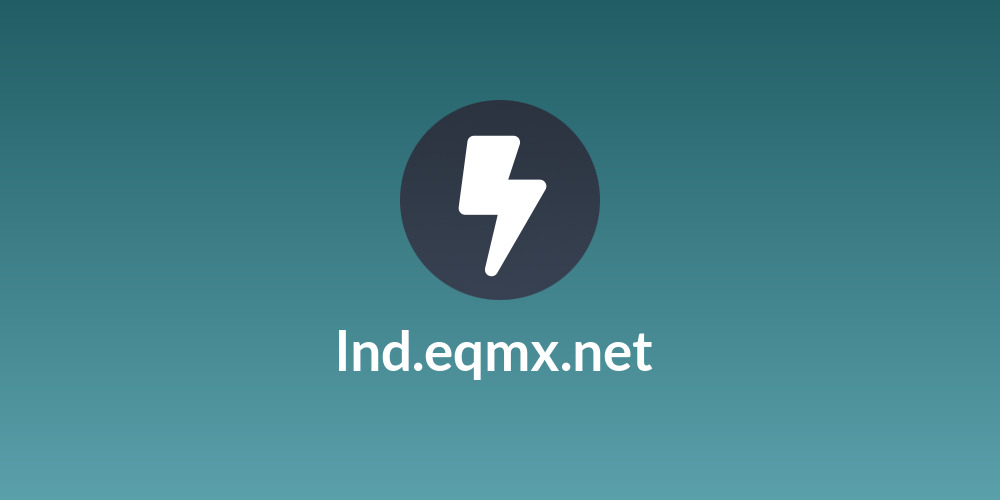 lnd.eqmx.net 🥳