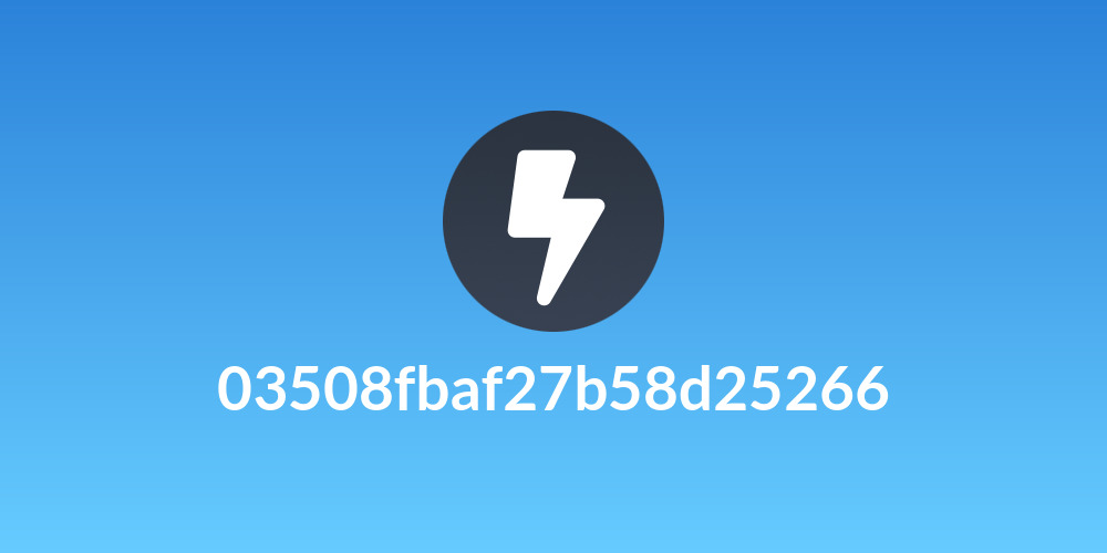 03508fbaf27b58d25266