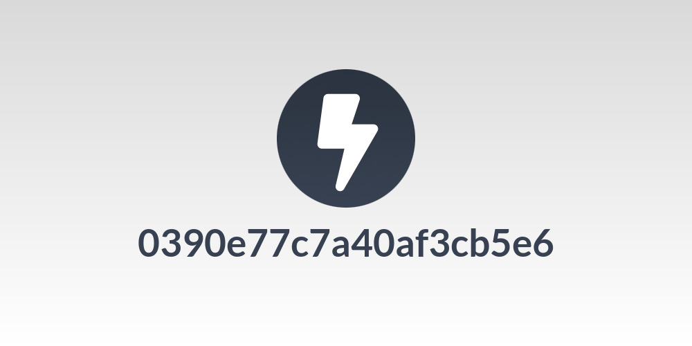 0390e77c7a40af3cb5e6