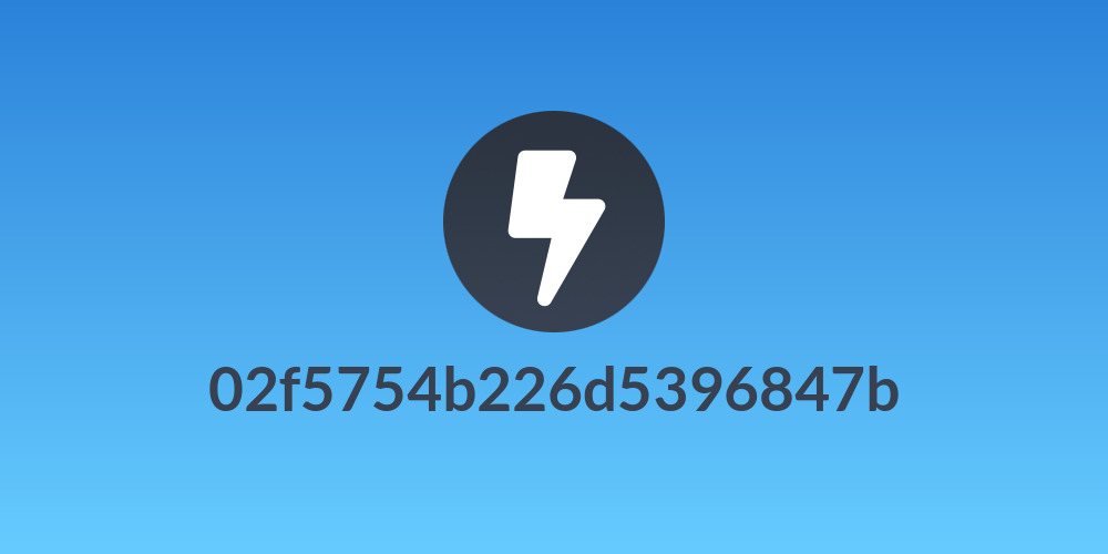 02f5754b226d5396847b