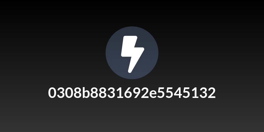 0308b8831692e5545132