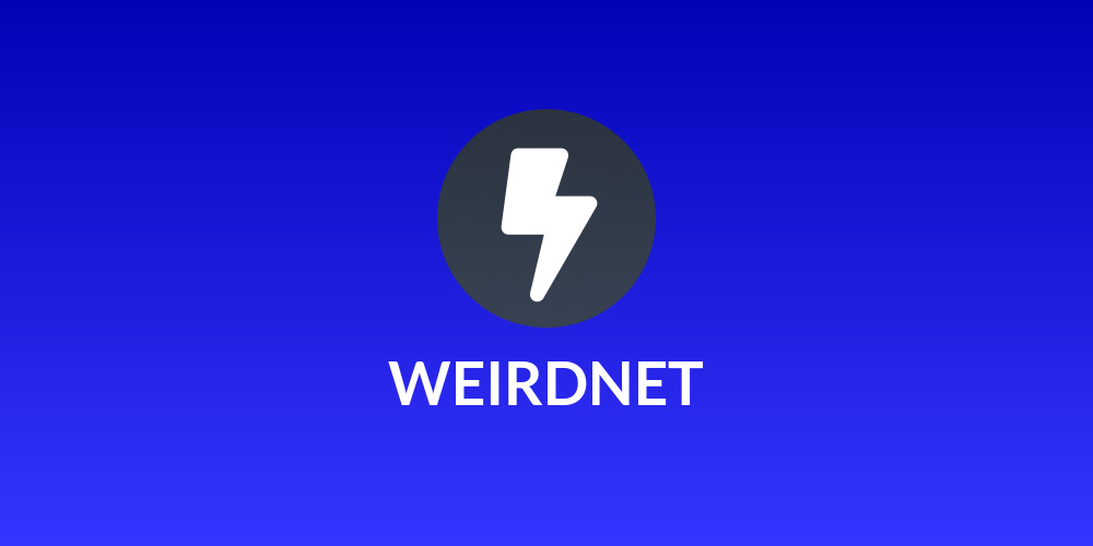WEIRDNET