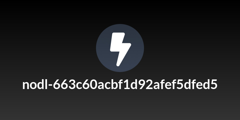 nodl-663c60acbf1d92afef5dfed5