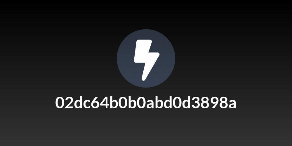 02dc64b0b0abd0d3898a