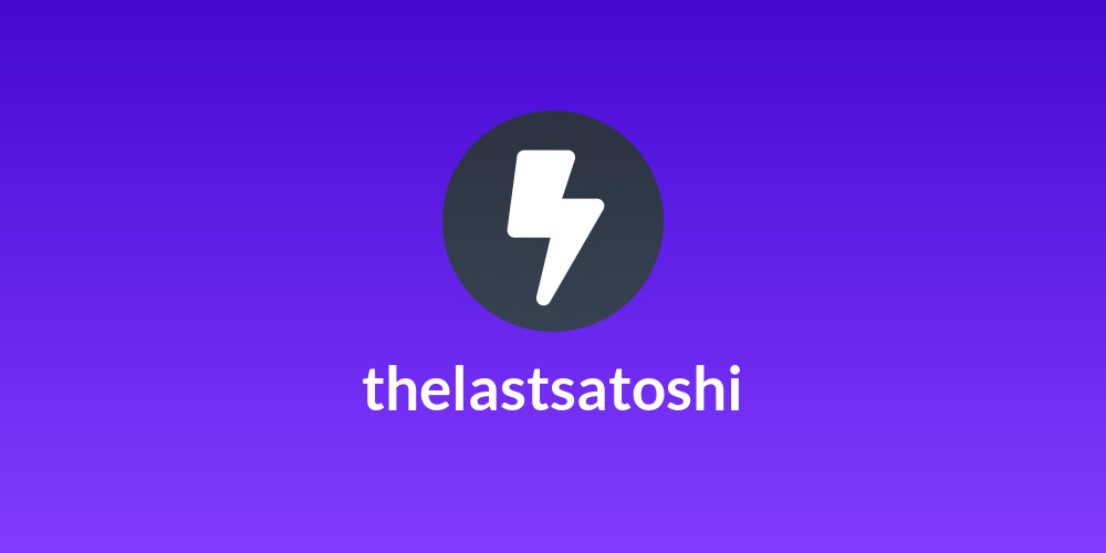 thelastsatoshi