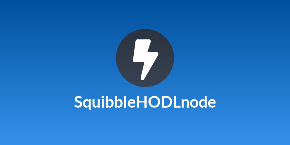 SquibbleHODLnode
