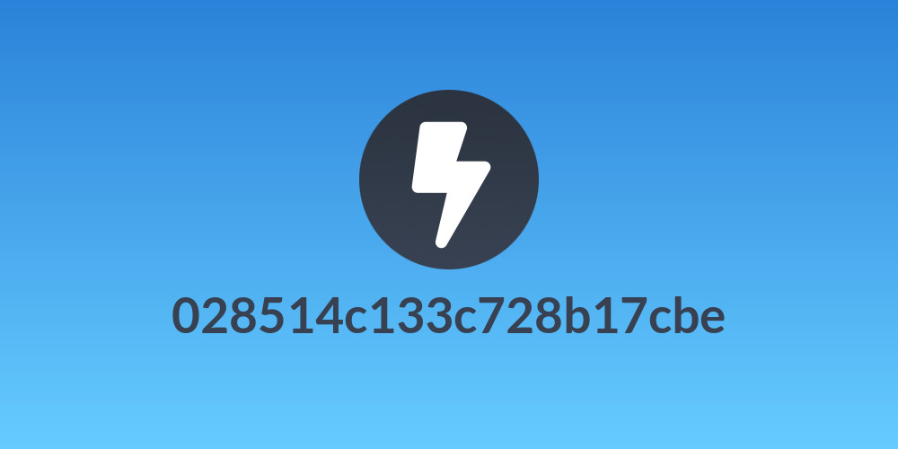 028514c133c728b17cbe