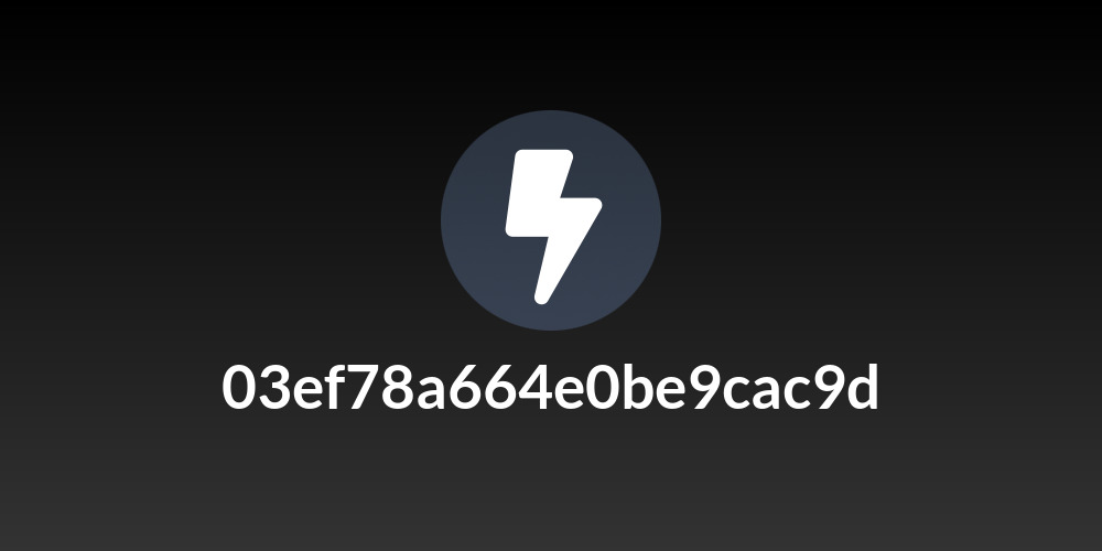 03ef78a664e0be9cac9d