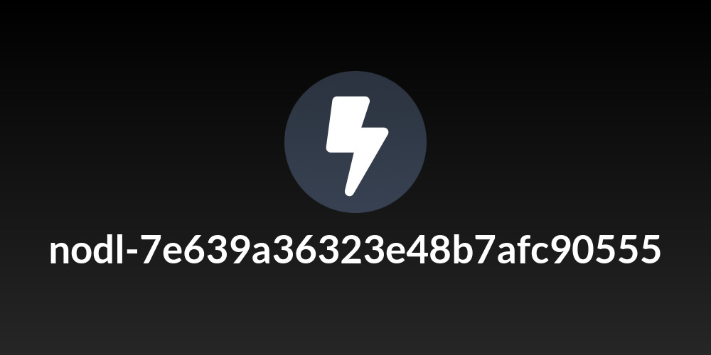 nodl-7e639a36323e48b7afc90555
