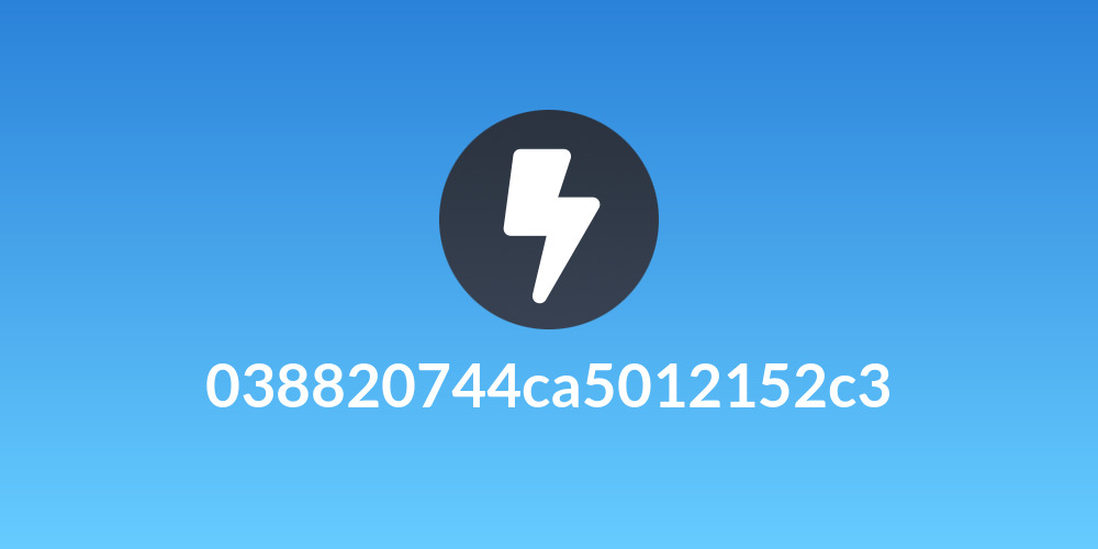 038820744ca5012152c3