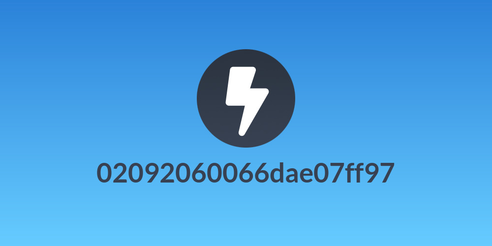 02092060066dae07ff97