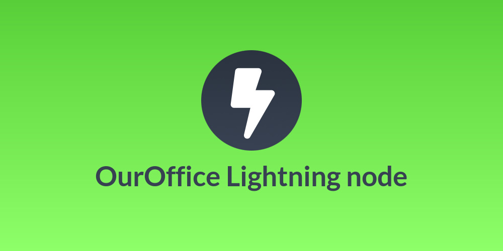 OurOffice Lightning node