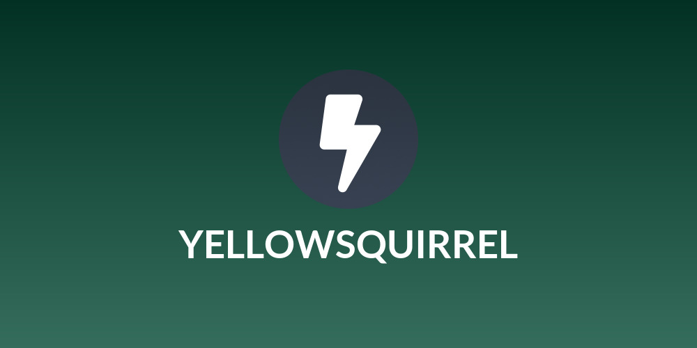 YELLOWSQUIRREL