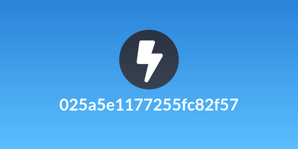 025a5e1177255fc82f57