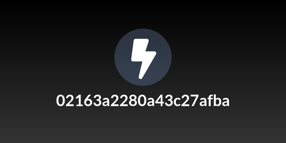 02163a2280a43c27afba