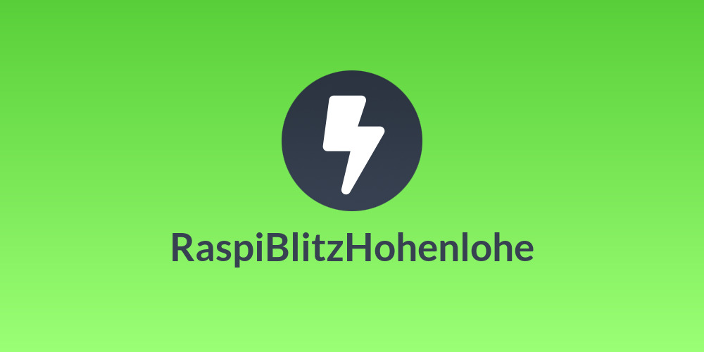 RaspiBlitzHohenlohe