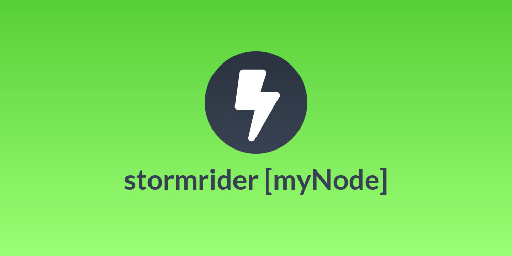 stormrider [myNode]