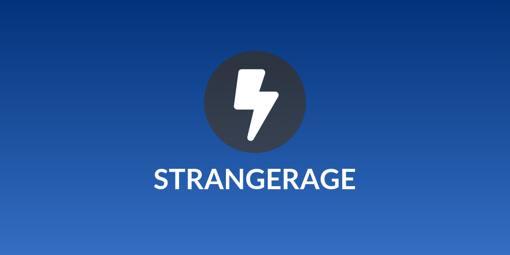 STRANGERAGE