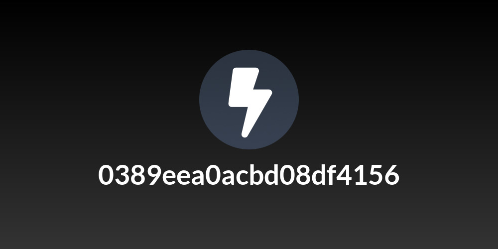 0389eea0acbd08df4156