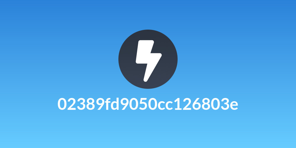 02389fd9050cc126803e