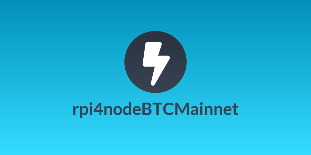 rpi4nodeBTCMainnet