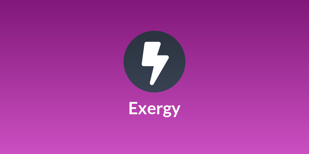 Exergy