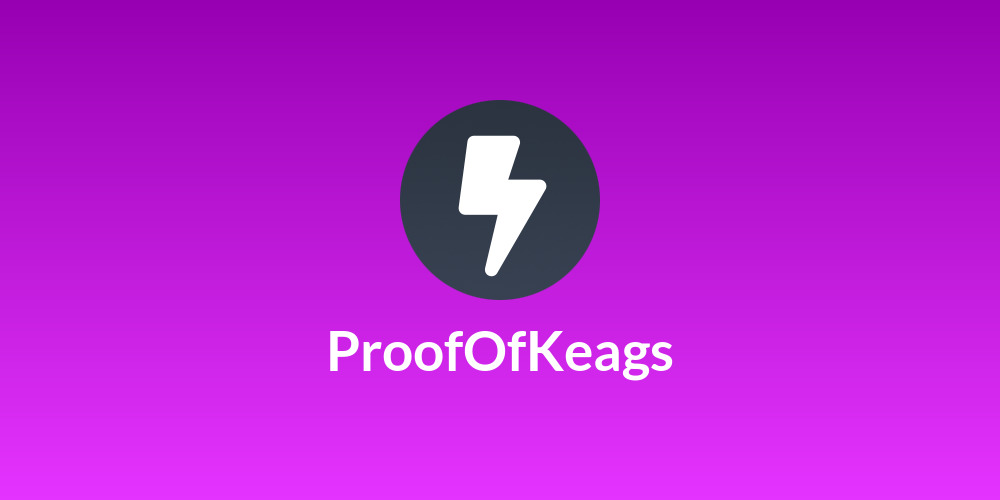 ProofOfKeags