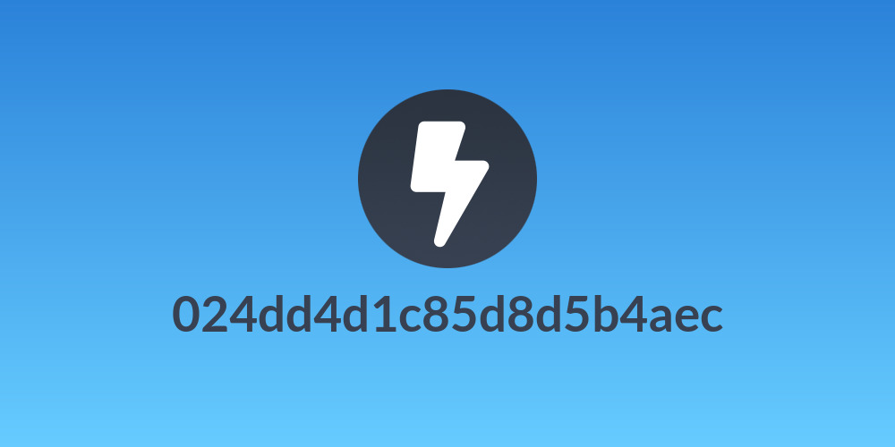 024dd4d1c85d8d5b4aec