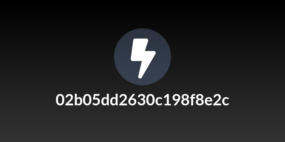 02b05dd2630c198f8e2c